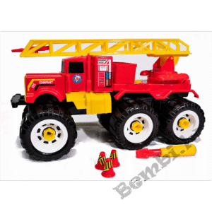 Ugunsdzēsēju mašīna- konstruktors Super Truck