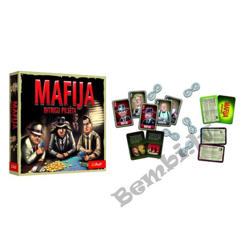 TREFL Galda spēle Mafija intrigu pilsēta - Image 3