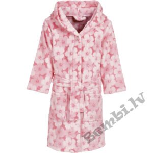 Playshoes flīsa halāts ZIEDI (izm. 98/104, 110/116 cm)