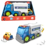 Atkritumu mašīna ar pacēlāju 2in1