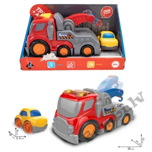 Ugunsdzēsēju mašīna pašizgāzējs 2in1