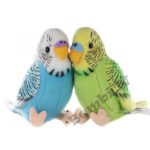 Uni toys mīkstā rotaļlieta ar skaņu, Mazais papagailis 13 cm