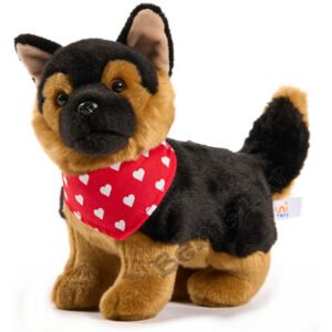 Uni toys mīkstā rotaļlieta Kucēns ar lakatiņu 25 cm