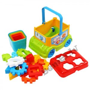 Technok toys Smart bus rotaļlieta šķirotājs 3 in 1
