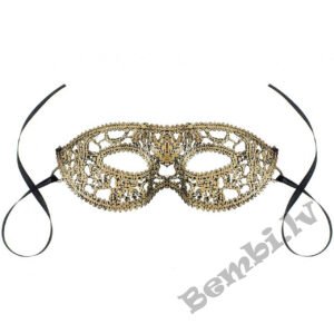 Mežģīņu maska ​​"Zelta lēdija"