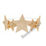 Zvaigžņu galvas rota ar gumiju