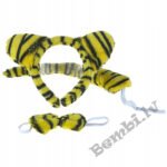 Tīģera tērps (aste, ausis, tauriņš)