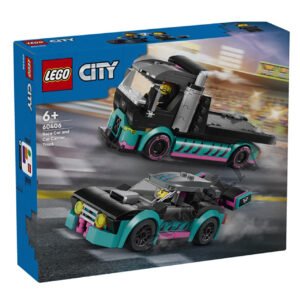 LEGO City Race car and Car carrier truck 60406