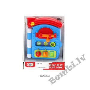 Attīstoša rotaļlieta Music play house