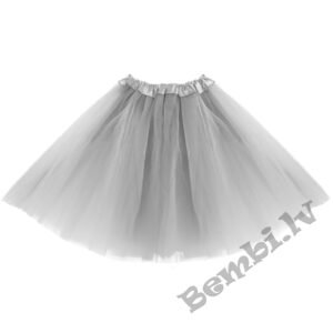 Tilla svārki pelēki 40 cm