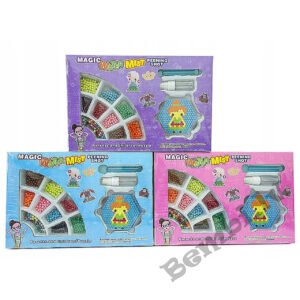 Ūdens pērlīšu puzle ar veidnēm