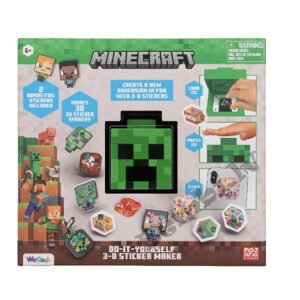 WeCool MINECRAFT DIY komplekts 3D uzlīmju veidotājs