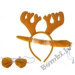 Brieža tērps (ragi, aste, tauriņš)