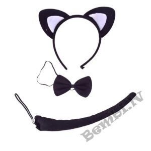 KAĶA KOMPLEKTS (aste, tauriņš, stīpiņa)