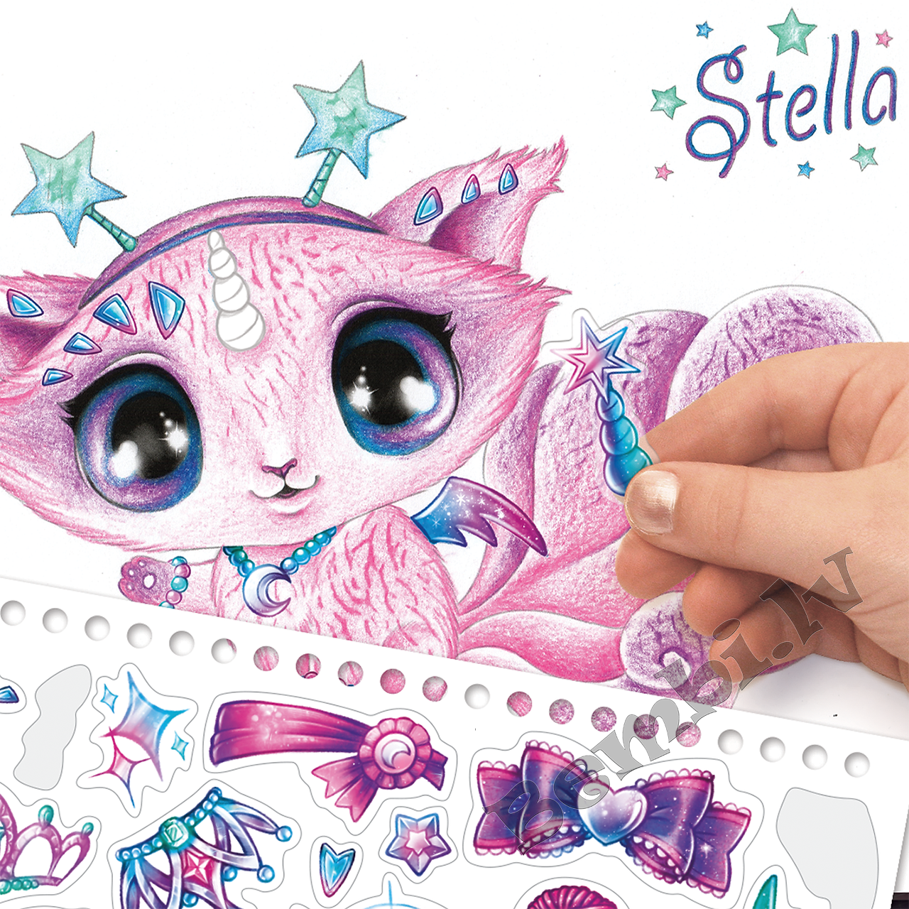 NEBULOUS STARS radošais komplekts Sketchbook-Animulous Fever - Image 2