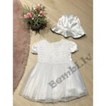 Artex balta svinību kleita mazām meitenēm 56;68;86 izm.