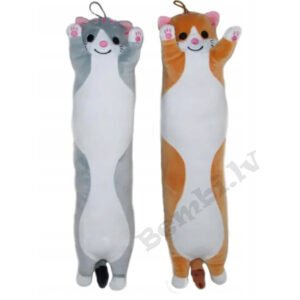 Mīkstā rotaļlieta garais kaķis 50 cm