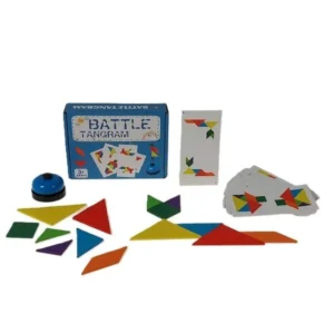 Izglītojoša puzle ar kārtīm Tangram