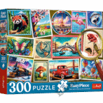 TREFL EasyPiece Puzle Pasta markas, 300 gab.