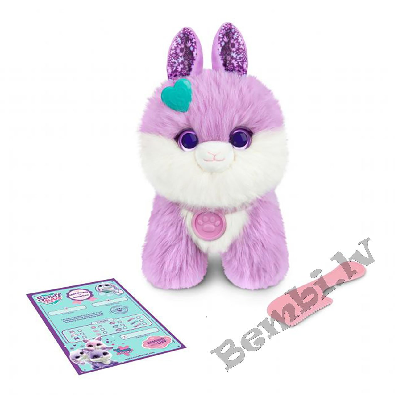 SCRUFF-A-LUVS plīša mājdzīvnieks, zaķis - Image 4