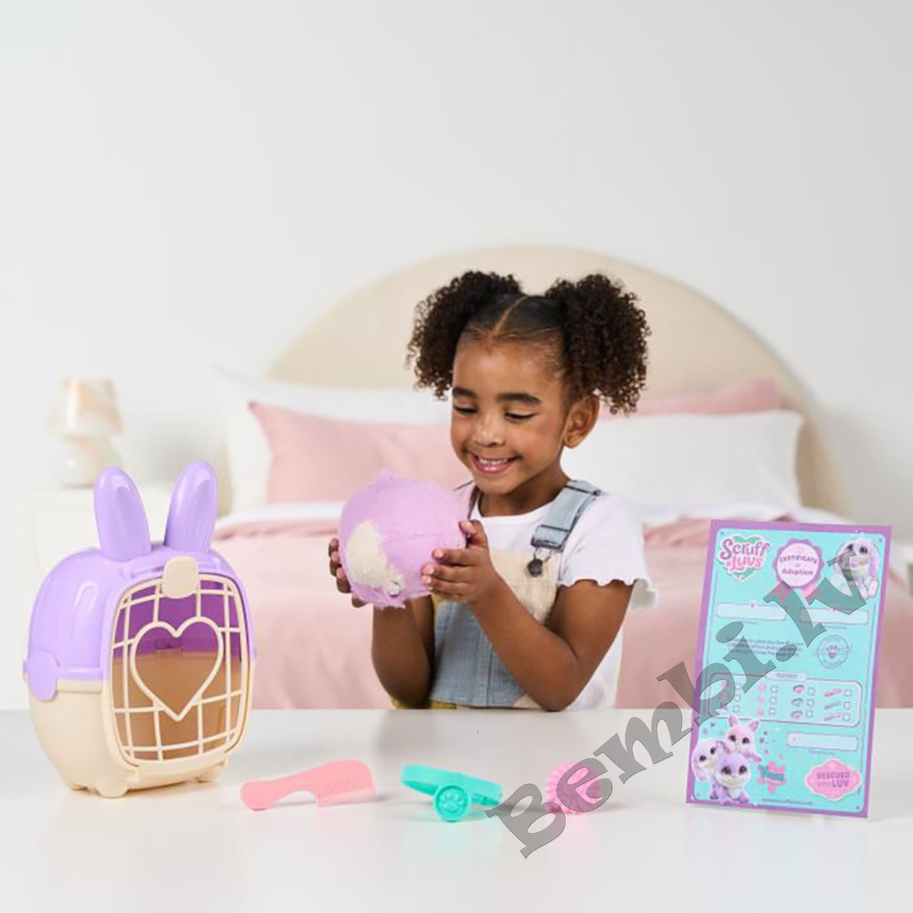 SCRUFF-A-LUVS plīša mājdzīvnieks, zaķis - Image 3