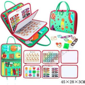 Attīstošā sensorā auduma grāmata bērniem, Kosmoss