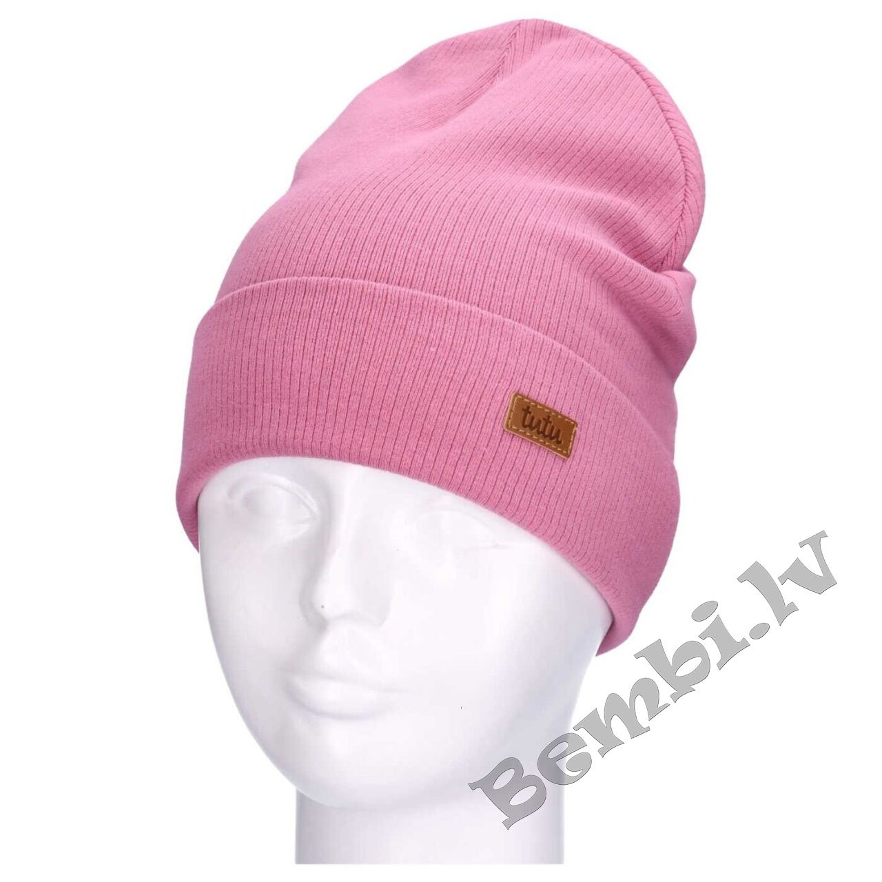 TuTu kokvilnas cepure meitenēm 3-007977 (izm.46-50 cm)