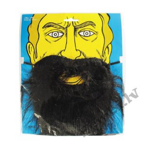 Bārda melna uz gumijas