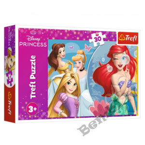 TREFL DISNEY PRINCESS Puzle Princesess, 30 gab.