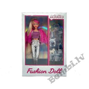 Lelle ar aksesuāriem Fashion Doll Adella